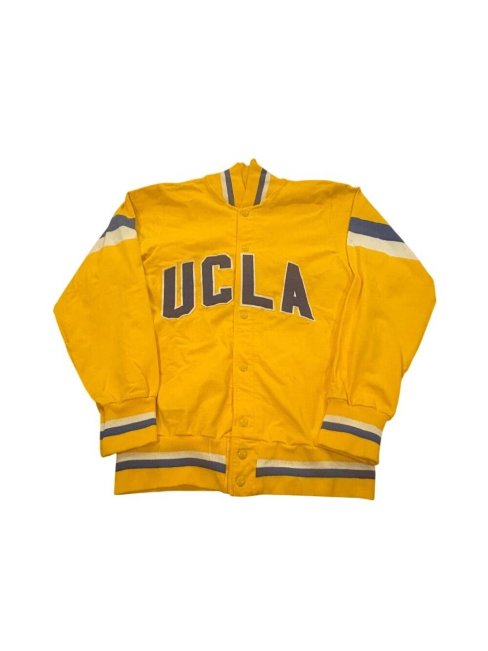 Vintage Sand-Knit Team Issued UCLA Bruins Basketball Warm Up Jacket Men's 40